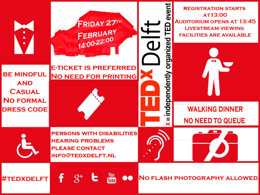 TEDxDelft Info | Event Proper